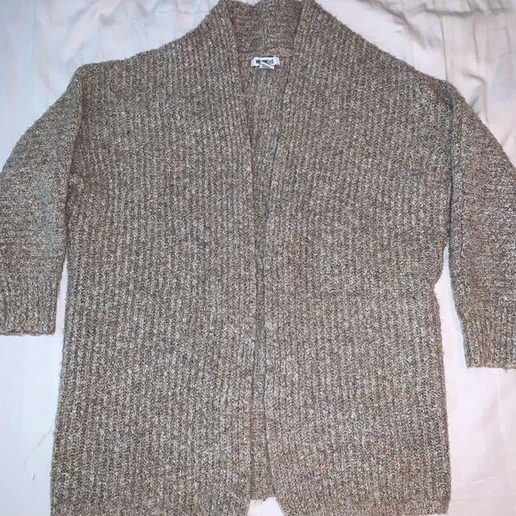 Wool-like Cardigan - Picture 1 of 2